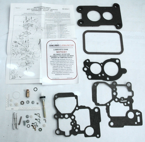 Kit Carburador Chevrolet Gmc C10 C20 C30 4.1 250 6l 1979-84 Foto 3