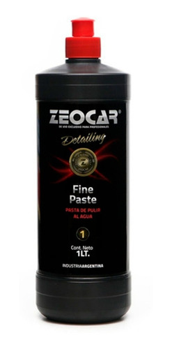 Zeocar Pasta De Pulir Paso 1 - Detailing - 1lt