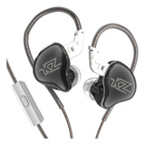 Auriculares In Ear Kz Acoustics Edc Negro C/mic Monitoreo 