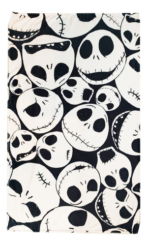 Cobija Frazada Extraño Mundo Jack Skellington Halloween 