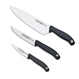 Set 3 Cuchillos Profesionales Cocina Chef 3 Claveles Evo Cuo