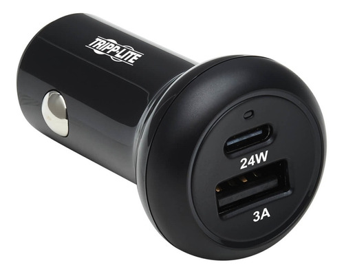 Cargador Auto, Usb-c, Usb-a, 24w Carga Rápida 3.0 Tripp-lite