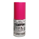 Esmalte Para Stamping Deco Nails Blanco Fem Color Lefemme