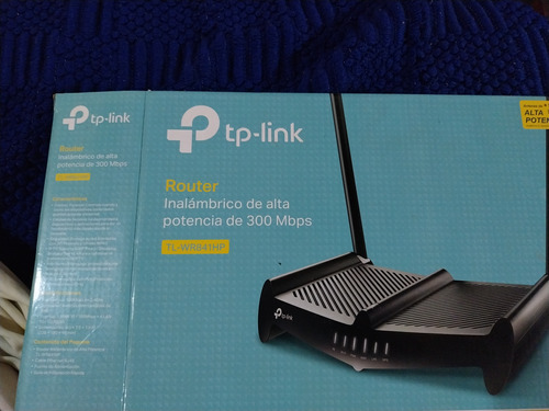Router Wifi Tp-link Tl Wr841hp 841hp Alta Potencia 9d