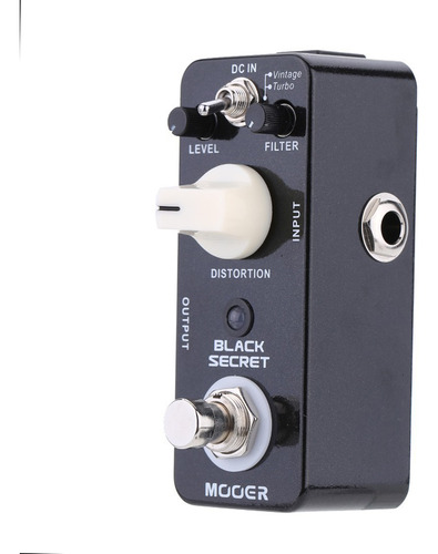 Pedal De Efectos Black Moore Electric Distorsion Effect Secr