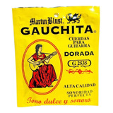 Encordado Para Guitarra  Clasica Gauchita, Tension Media
