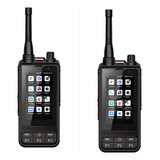 Kit 2 Radio Celular W6 4g Uhf 400-470mhz, Nfc, Walkie Talkie