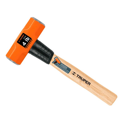 Marro Octagonal 4 Lbs. Mango Madera 12'', Truper, 16508 | Envío gratis
