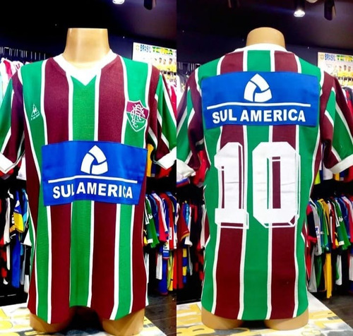 Camisa Fluminense - Retrô - Tamanho Gg