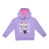 Poleron Niña Minnie Paz Morado Disney