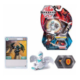 Figura De Acción Bakugan Haos Serpenteze Color Blanco 