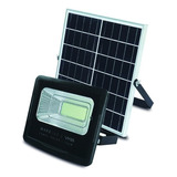 Reflector Led 40w Solar 6500k Negro Ip65 Vkb Color De La Luz Blanco Frío