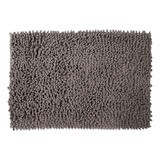 Tapete De Baño Deco Loop Soft 40x60 Cms Color Gris