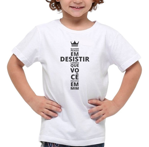 Camiseta Masculina Infantil Estampada Vários Modelos Criança