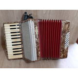 Acordeon Todeschini 32 Baixos Revisado Raridade Frete Off