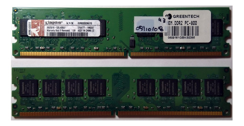 Memoria Ram Kingston Ddr2 1gb Kvr800d2n6/1g Balvanera