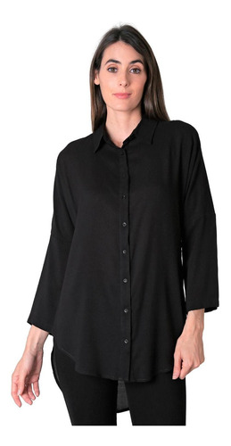 Blusa Mujer Stfashion Negro 60404015 Rayón