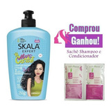 Skala Expert # Mais Cachos Creme Para Pentear 3 Em 1 Vegano