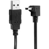 Cable Usb A Mini Usb 2.0 90 Grados 50 Cm Negro