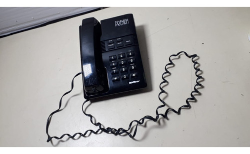 Telefone Com Fio Premium Preto - Intelbras