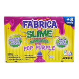 Brinquedo Fabrica De Slime Kimeleka Pop Purple Acrilex