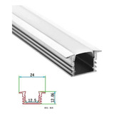 Perfil De Aluminio Para Cinta Led X 5 Metros