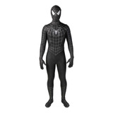 Traje De Fiesta Cosplay Disfraz De Spiderman Negro