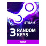 Aaa (triple A Games Garantidos) / 3 Random Keys Steam P/ Pc 