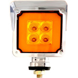 Luz Dire Mini Cuad. 3x3  Hallo Amb/roj 48led 10/30v No.16298