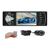 Radio 1 Din Mp5 Pantalla 4.1 Bluetooth Usb Con Cam Sobrepone