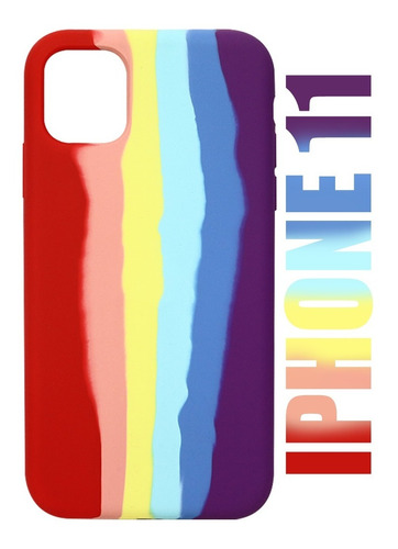 Capa Capinha Case Arco-íris Lgbt Para iPhone 11 Tela 6.1