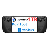 Console Valve Steam Deck 1tb Standard + Dualboot Com Windows + Brinde Com Nota Fiscal