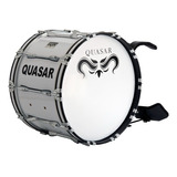 Bombo De Marcha Pro 22x14'' Com Colete - Quasar Qmbz2214