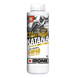 Aceite Moto Sintetico Katana Full Power 4t 5w40 1l Ipone