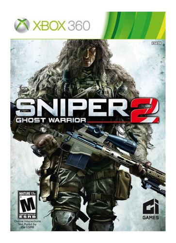 Sniper 2 Ghost Warrior Limited Ed.- Xbox 360 Físico - Sniper