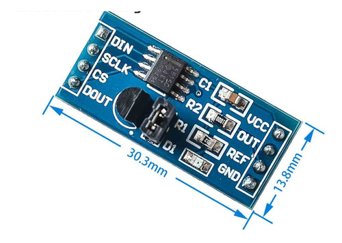 Interfaz  Dac 10 Bits D/a Tlc5615 5v  Itytarg