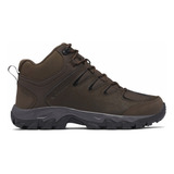 Botas Columbia Buxton Peak Mid Ii Hombre (cordovan, Black) Color Marrón Talle 10