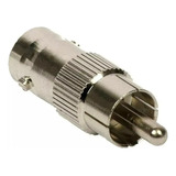 Conector Adaptador Rca Macho A Bnc Hembra X10 Unids