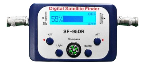 Buscador De Señales Satelitales Y Localizador De Medidores D