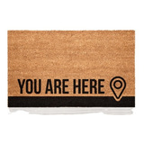 Limpiapiés Choapino Biodegradable You Are Here 45cm X 75cm