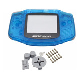 Carcasa Completa Clear Blue De Gba Gameboy Advance Retronw