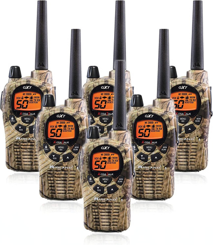 Walkie Talkies Gxt1050vp4 6 Piezas Midland