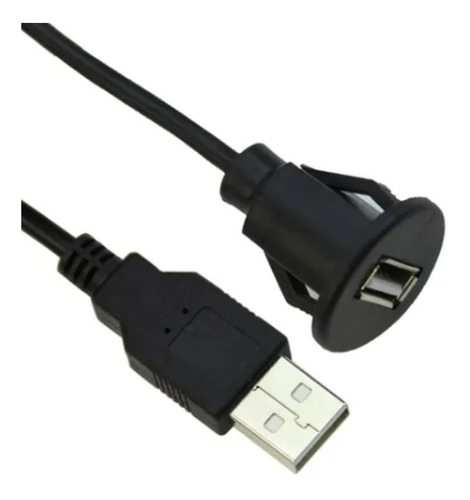 Cabo Usb 2.0 Extensão Veicular/central Multimídia 1m Embutir