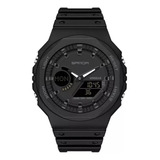 Reloj Sanda 6016 G Negro Digital Para Hombre Original 