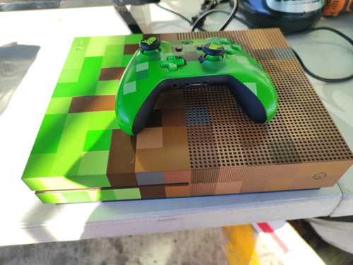 Consola Xbox One S 1tb Edición Minecraft, Control Original
