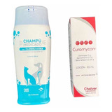 Kit Spray Cutamycon Loción+shampoo Medicado