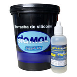 Borracha De Silicone (com Cat.) - Siqmol Th-600 - Vermelha