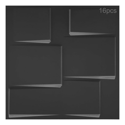 3d Paneles Decorativos Hogar Impermeable Pvc 50*50cm,16 Pcs