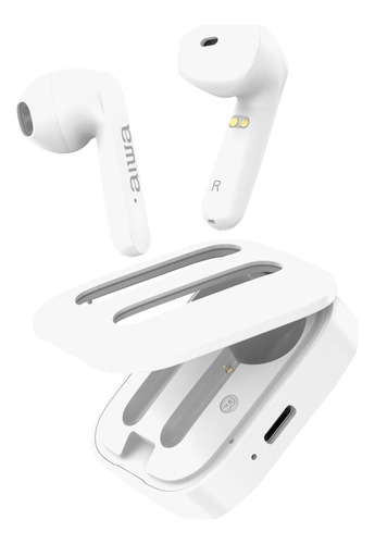 Audífonos Bluetooth V5.1 In-ear Tws Blanco Aiwa Aw-twsr6b