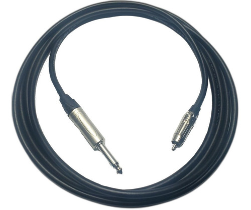 Cable De Plug 6.3 A Rca De 3 Mts